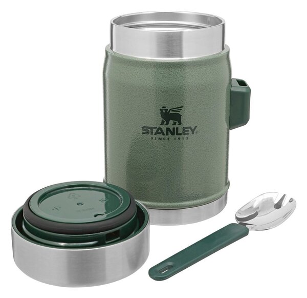 Zelená termoska na jedlo z nehrdzavejúcej ocele 400 ml Legendary Classic Hammer Tone Green – Stanley