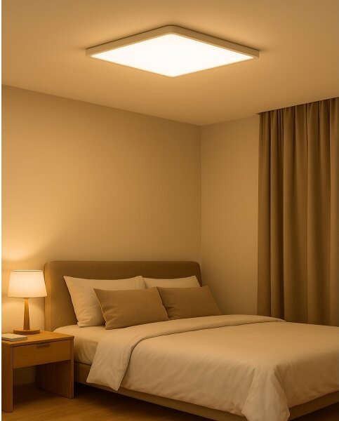 LED stropné svietidlo LED/40W/230V 3000/4000/6500K 50x50 cm biele