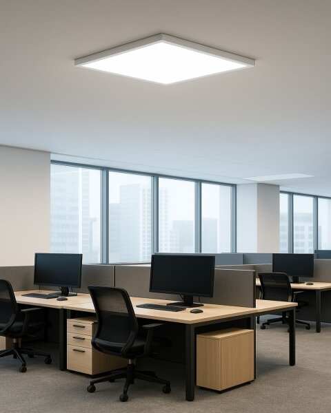 LED stropné svietidlo LED/40W/230V 3000/4000/6500K 50x50 cm biele