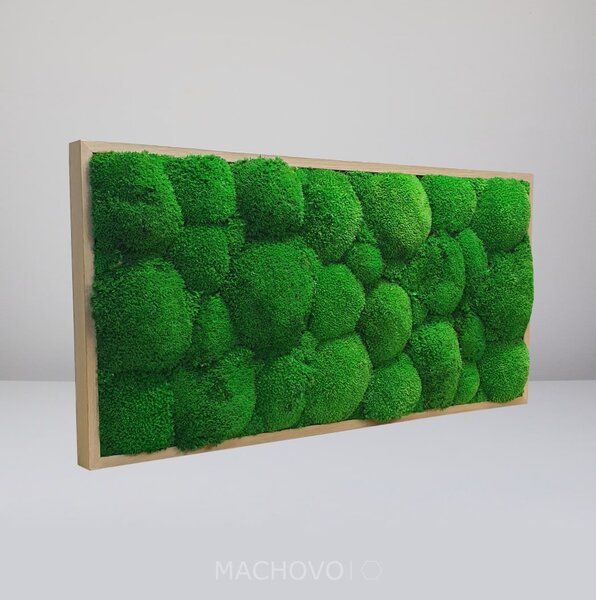 Machový obraz - obdĺžnik - kopcovitý