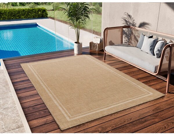 Béžový vonkajší koberec 120x170 cm Guinea Beige – Universal