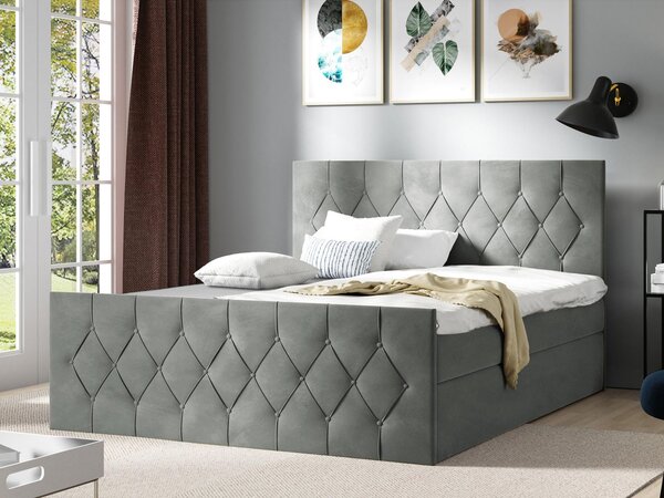 Mirjan24 Kontinentálna posteľ Colzone Lux, Rozmer postele: 120x200, Dostupné poťahy: Mikrofaza 0014 5903211129490