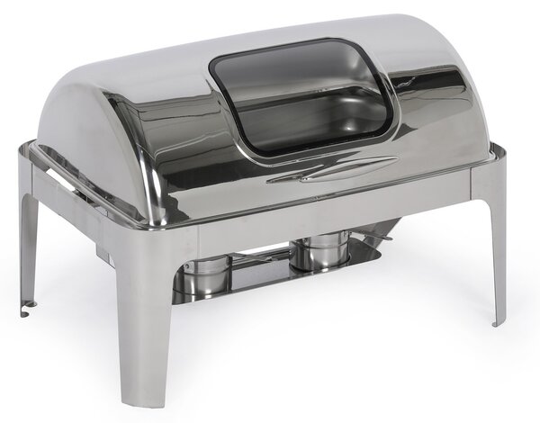 Chafing s vekom roll-top s okienkom, 635 x 425 x 440 mm, 9 l