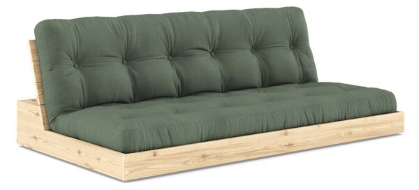 Zelená rozkladacia pohovka 196 cm Base – Karup Design