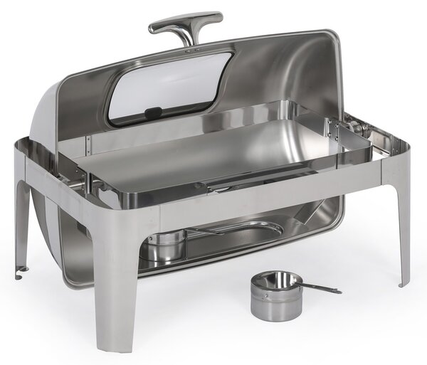 Chafing s vekom roll-top s okienkom, 635 x 425 x 440 mm, 9 l