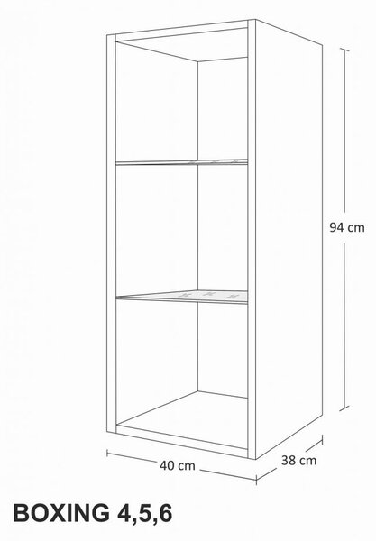 Moderná obývacia zostava BRADT 1 - biela