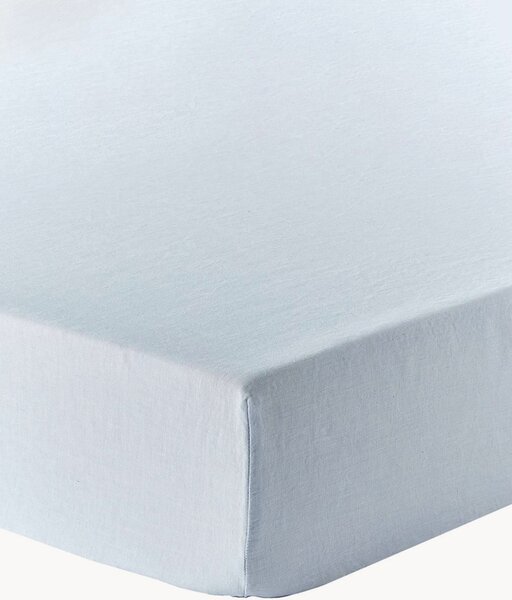 Elastická plachta na topper matrac z vypraného ľanu Airy