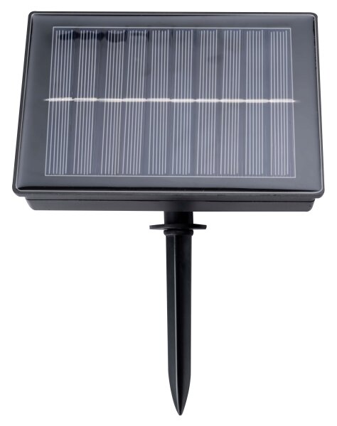 Grundig - LED stmievateľný solárny reťazec 50xLED/8 funkcií 9,35m IP44 teplá bie