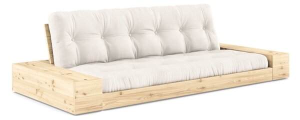 Krémová rozkladacia pohovka 244 cm Base – Karup Design