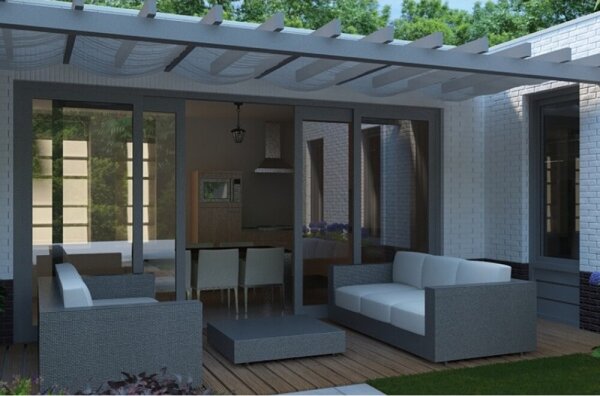 Philips 15386/30/16 - Vonkajší závesný luster MYGARDEN CREEK 1xE27/60W/230V IP44