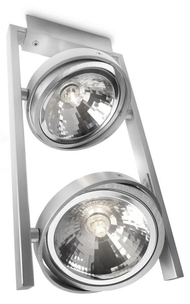 Philips 53062/48/10 - Bodové svietidlo MYLIVING FAST 2xG9/60W/230V