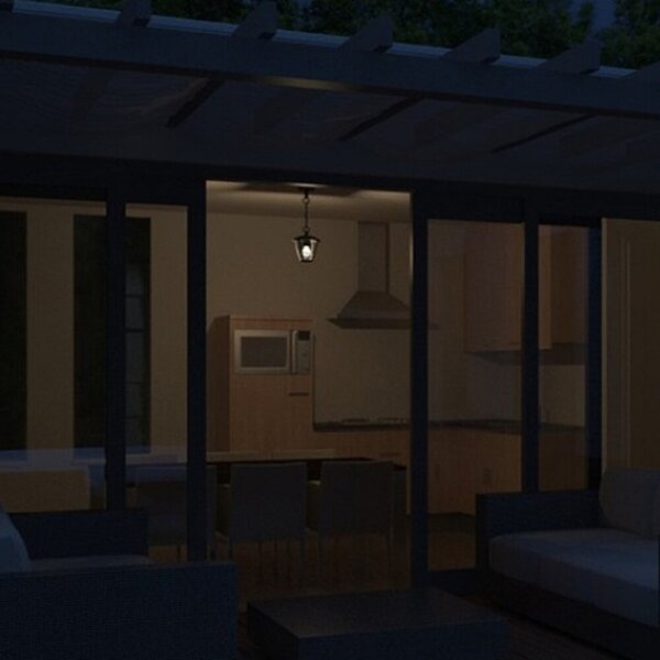Philips 15386/30/16 - Vonkajší závesný luster MYGARDEN CREEK 1xE27/60W/230V IP44