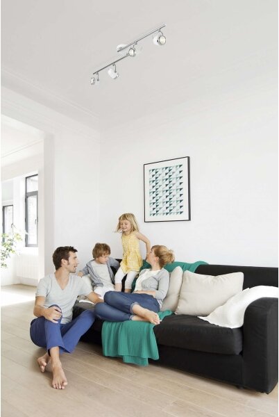 Philips 56484/31/16 - Bodové svietidlo MYLIVING BALSA 4xGU10/35W/230V