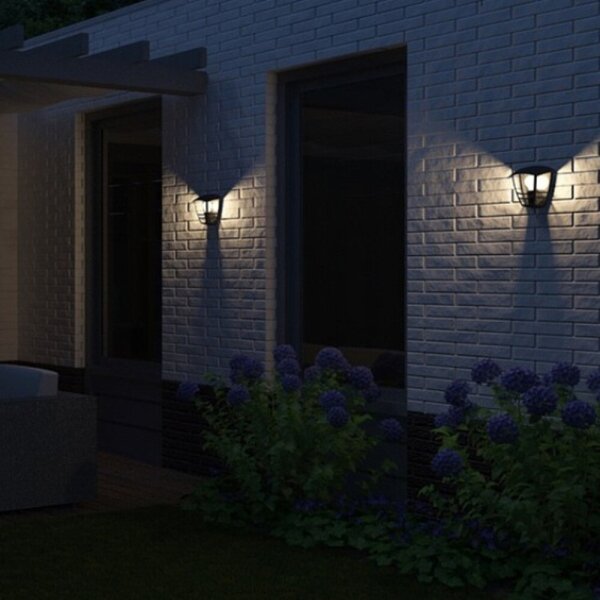 Philips 15387/30/16 - Vonkajšie nástenné svietidlo MYGARDEN CREEK 1xE27/60W/230V