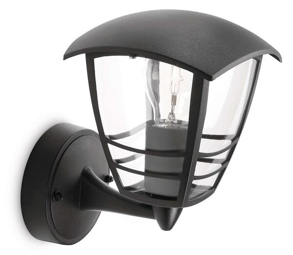 Philips 15380/30/16 - Vonkajšie nástenné svietidlo MYGARDEN CREEK 15380/30/16 1xE27/60W/230V