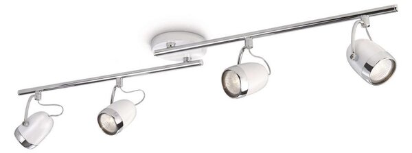 Philips 56484/31/16 - Bodové svietidlo MYLIVING BALSA 4xGU10/35W/230V