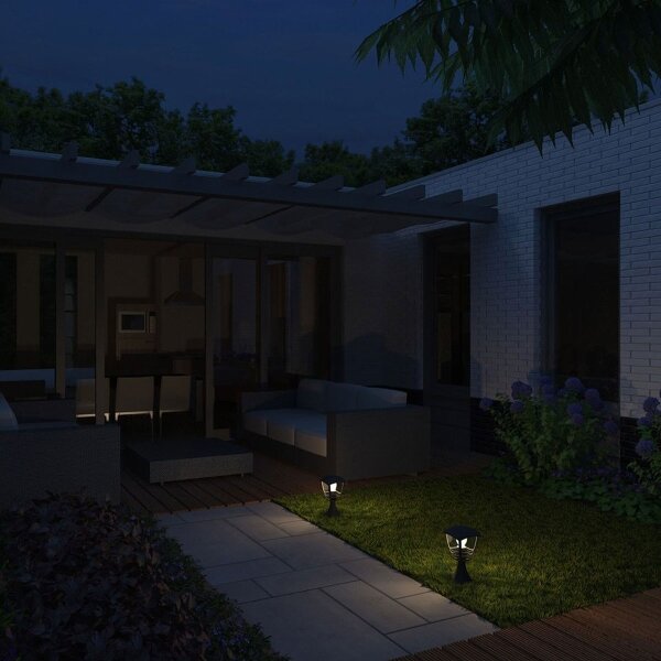Philips 15382/30/16 - Záhradné svietidlo MYGARDEN CREEK 1xE27/60W/230V