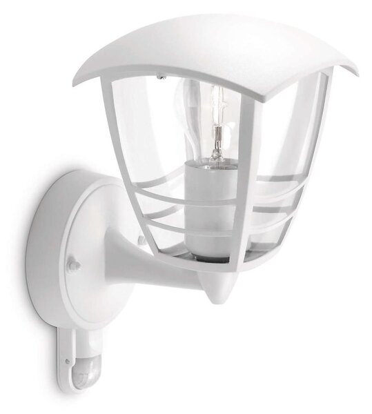 Philips 15388/31/16 - Vonkajšie nástenné svietidlo s čidlom MYGARDEN CREEK 1xE27/60W/230V