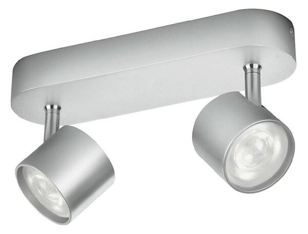 Philips 56242/48/16 - LED Stmievateľné bodové svietidlo STAR 2xLED/4,5W/230V