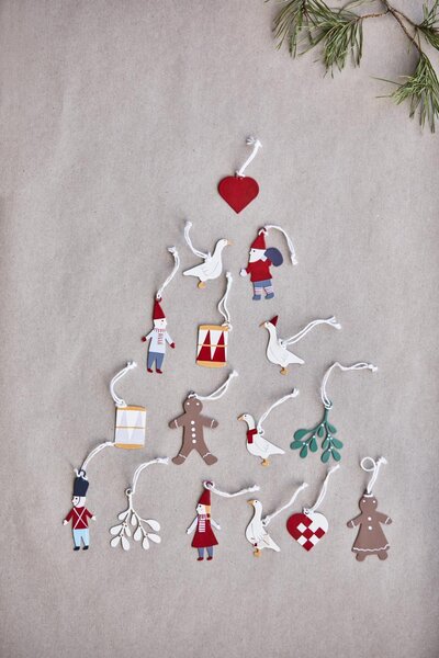 IB Laursen Závesná vianočná ozdoba SANTA CLAUS