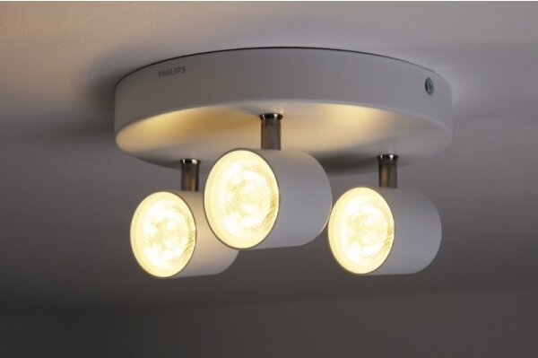 Philips 56243/31/16 - LED Stmievateľné bodové svietidlo STAR 3xLED/4W/230V