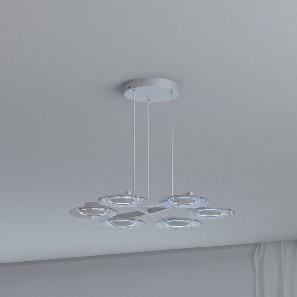 Philips 40972/48/16 - LED Luster MYLIVING VAGA 6xLED/2,5W/230V