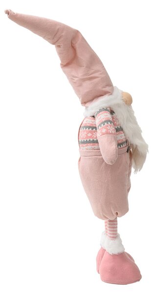 Dekoratívny trpaslík GNOME 90 cm, ružový