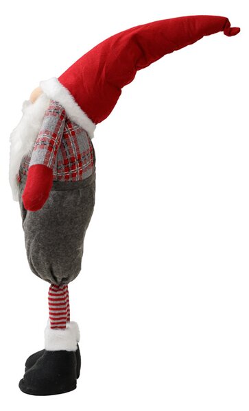 Dekoratívny trpaslík GNOME 90 cm, červený