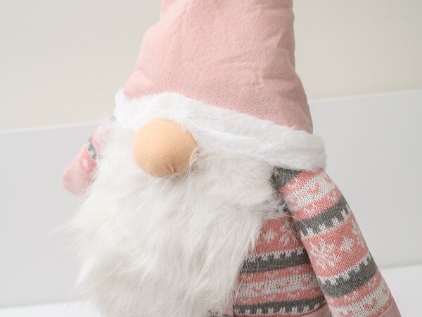 Dekoratívny trpaslík GNOME 90 cm, ružový