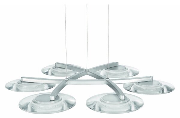 Philips 40972/48/16 - LED Luster MYLIVING VAGA 6xLED/2,5W/230V