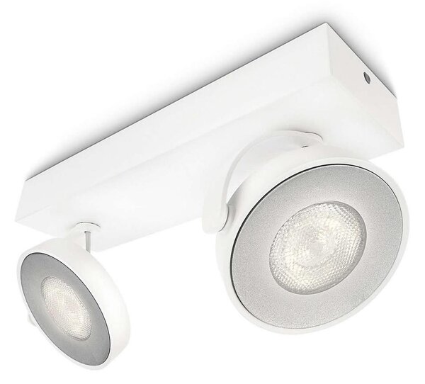 Philips 53172/31/16- LED Stmievateľné svietidlo MYLIVING CLOCKWORK 2xLED/4,5W/230V
