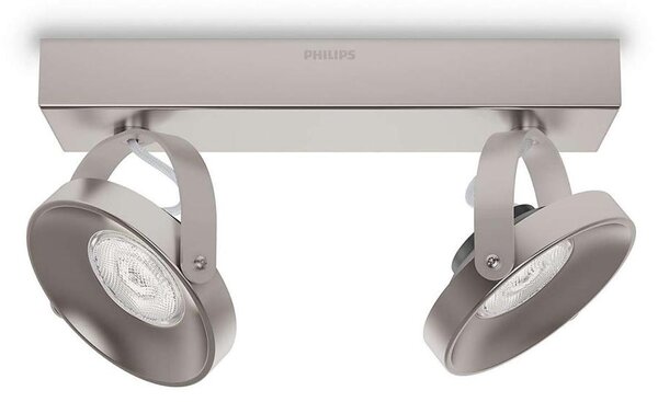 Philips 53312/17/16 - LED Stmievateľné svietidlo MYLIVING SPUR 2xLED/4,5W/230V