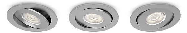 Philips 59183/48/16 - SADA 3x LED podhľadové svietidlo ASTEROPE LED/4,5W/230V