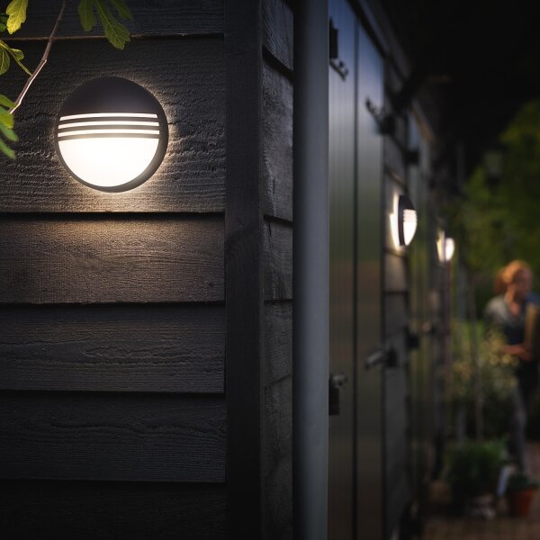Philips 17296/30/16 - LED vonkajšie nástenné svietidlo YARROW LED/6W/230V IP44