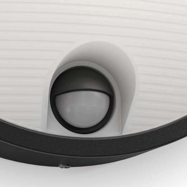 Philips 17297/30/16 -LED vonkajšie svietidlo so senzorom YARROW LED/6W/230V IP44