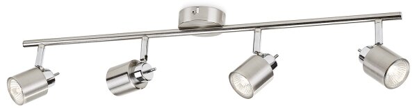 Philips Massive 50314/17/E7 - Bodové svietidlo 4xGU10/35W/230V