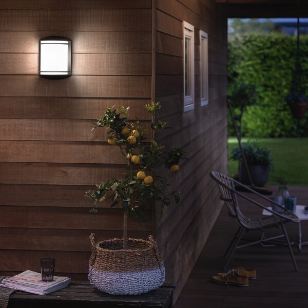 Philips 17320/30/P3 - Vonkajšie nástenné svietidlo ANTELOPE LED/6W/230V IP44