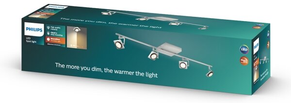 Philips 53194/48/P0 - LED Bodové svietidlo MILLENNIUM 4xLED/4,5W/230V