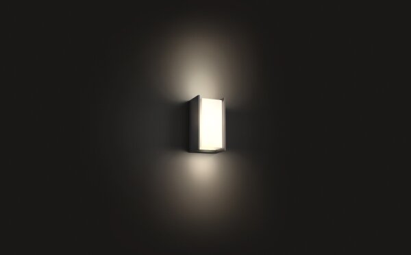 Philips 16472/93/P0 - LED Vonkajšie svietidlo Hue TURACO 1xE27/9,5W/230V IP44