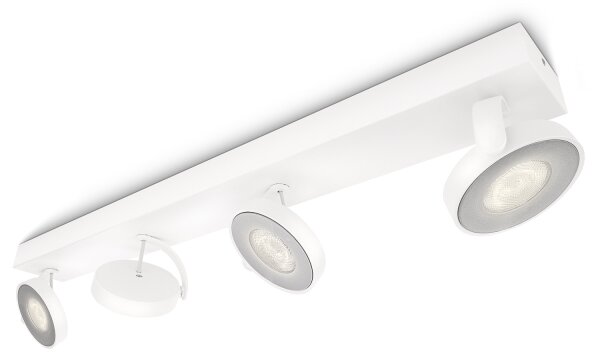 Philips 53174/31/P0 - Stmievateľné bodové svietidlo MYLIVING CLOCKWORK 4xLED/4,5W