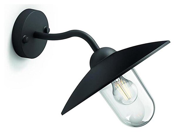 Philips 01643/30/PN - Vonkajšie nástenné svietidlo HAMMOCK 1xE27/60W/230V