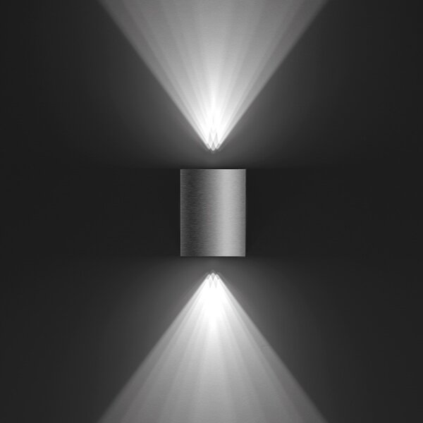Philips 17358/47/P0 - LED vonkajšie nástenné svietidlo CISTUS 2xLED/4,5W/230V IP44