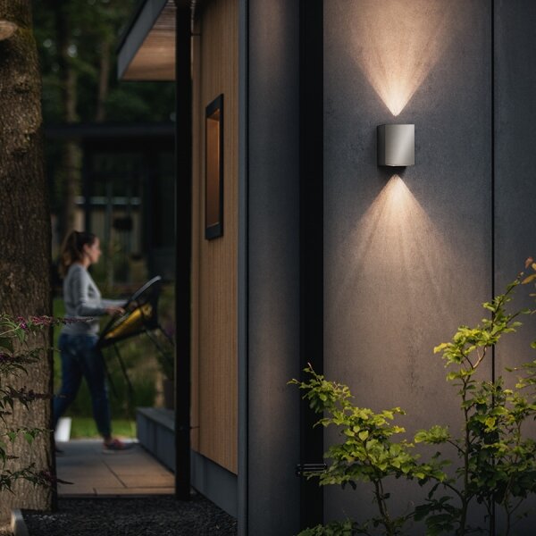 Philips 17358/47/P0 - LED vonkajšie nástenné svietidlo CISTUS 2xLED/4,5W/230V IP44