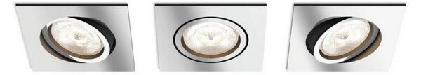 Philips 50393/11/P0 - SADA 3xLED Stmievateľné svietidlo SHELLBARK LED/4,5W/230V
