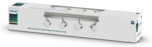 Philips 50149/11/P1 - LED Bodové svietidlo FLOAT 4xLED/4,5W/230V