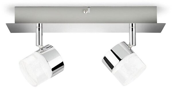 Philips 50147/11/P1 - LED Bodové svietidlo FLOAT 2xLED/4,5W/230V