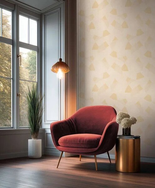 A.S. Création | Vliesová tapeta na stenu Cuba 2 79160-1 | 0,53 x 10,05 m | krémová, béžová, zlatá