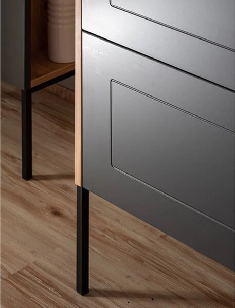 Comad Umývadlová skrinka Madera 820 2S dub artisan/grafit