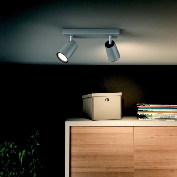 Philips 50572/48/PN - LED Bodové svietidlo MYLIVING PAISLEY 2xGU10/5,5W/230V