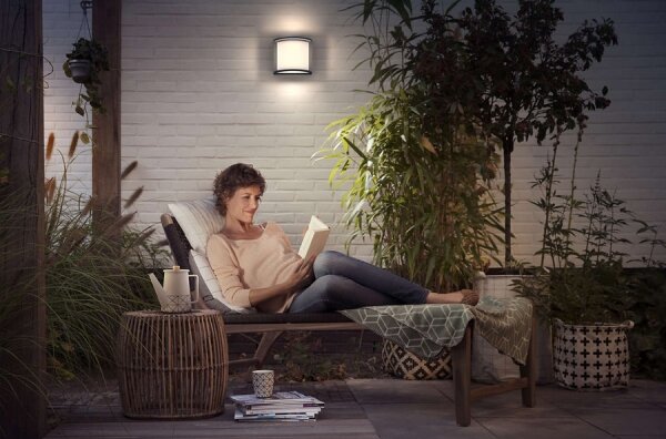 Philips 17391/93/P0 - LED Vonkajšie nástenné svietidlo SAMONDRA LED/12W IP44